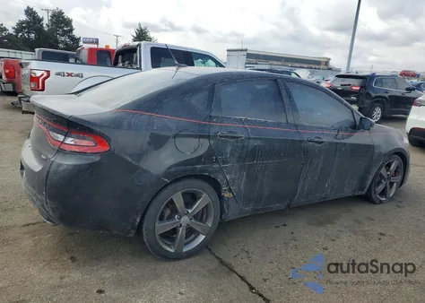 2016 Dodge Dart Gt из США, поврежденный, VIN 1C3CDFEBXGD578290